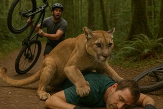 Setkání tváří v tvář s pumou zažili dva muži, kteří jeli na kolech. Přežil pouze jeden z nich - Médium.cz
